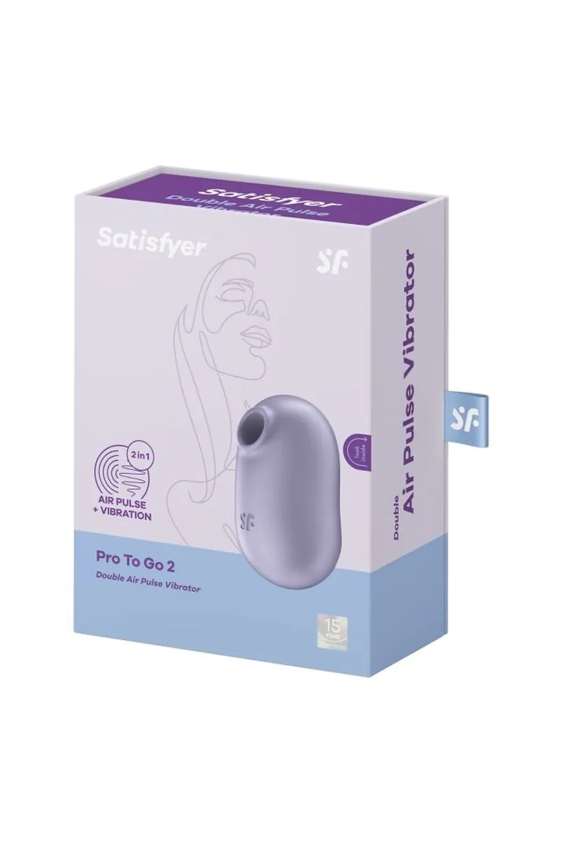 Satisfyer Masażer Pro To GoViolet
