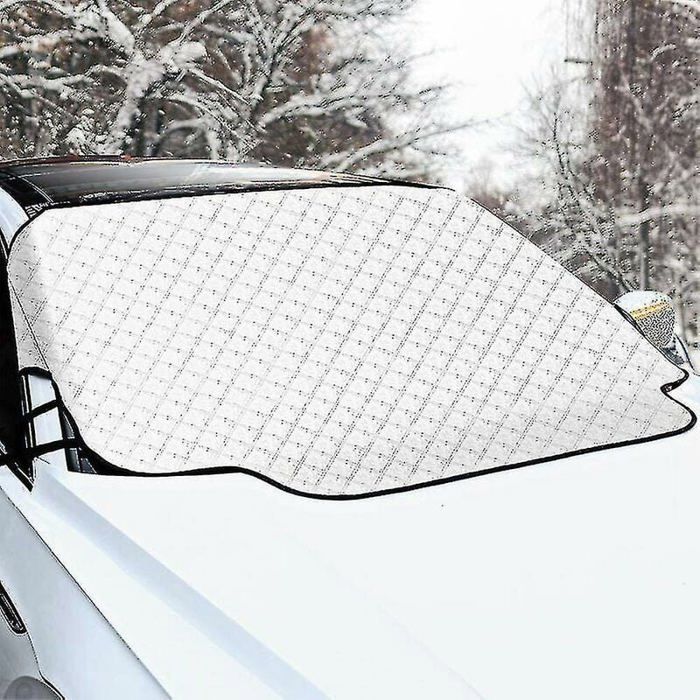 Dicke Auto-Windschutzscheibenabdeckung - Schutz vor Schnee, UV-Strahlung und Staub - Geeignet für Pkw/SUVs