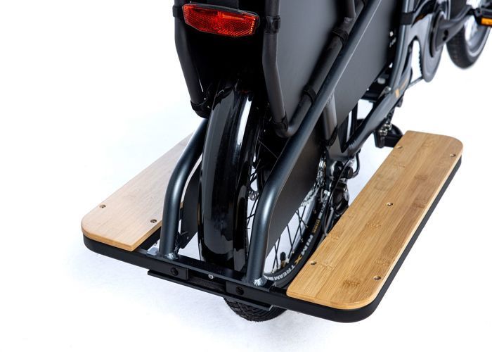 Bicicleta eléctrica Moma Bikes - Longtail - SHIMANO ALTUS de 7 velocidades - Batería de 48 V 13 Ah - Autonomía máxima de 90 km - Frenos hidráulicos - Reacondicionada