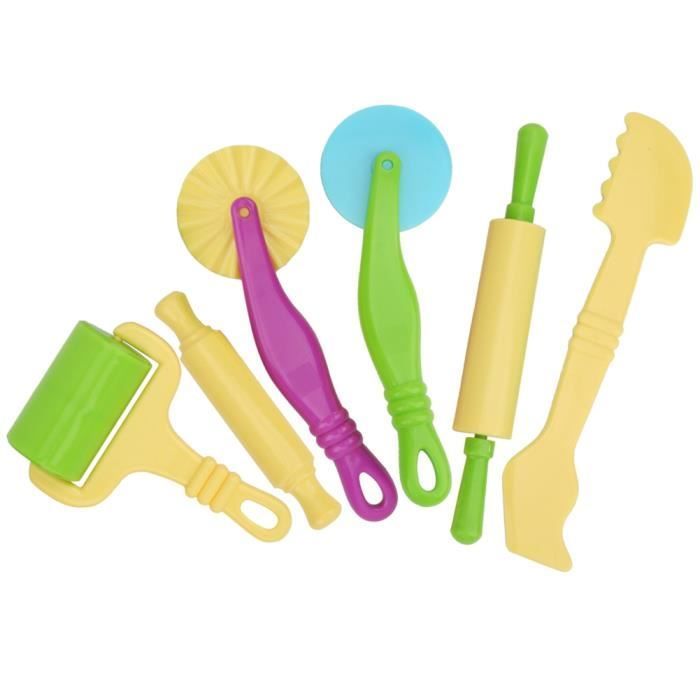 Set di 6 strumenti in plastica per modellare Play-Doh per bambini - SURENHAP