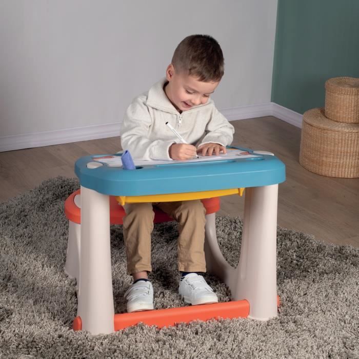Smoby - Magic Desk - 12 Accessories Included - Ages 2+
