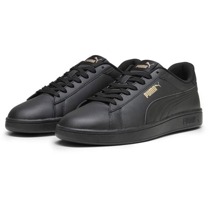 Zapatillas Puma Smash 3.0 L, negras, unisex