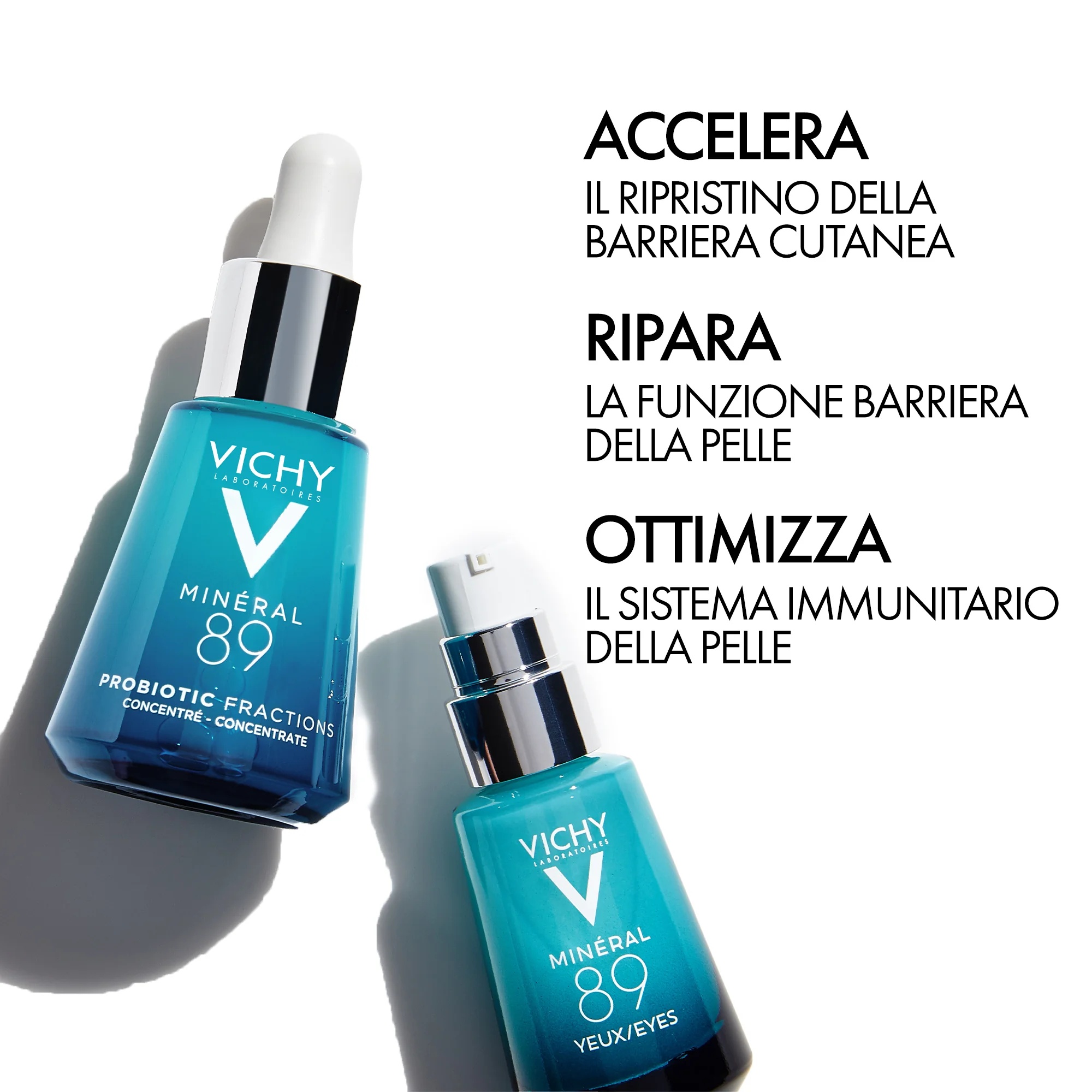 VICHY Vichy Minéral 89 ooggel 15 ml Versterkt en hydrateert