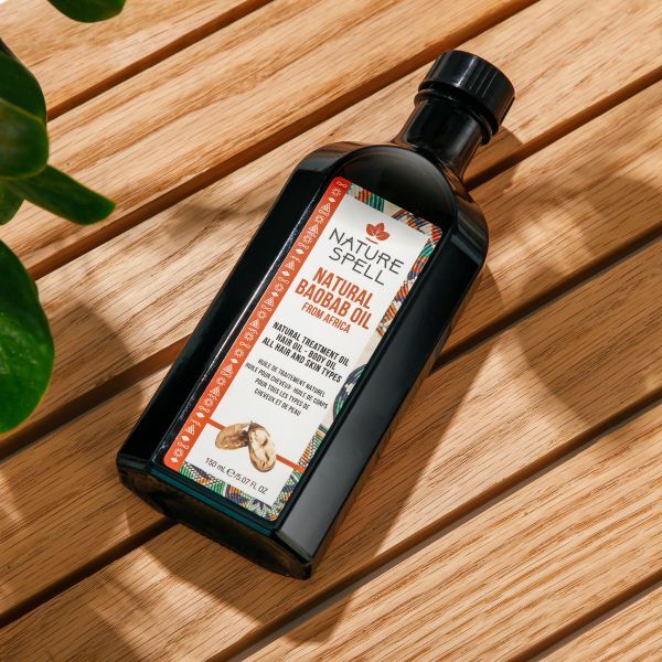 Nature Spell Baobab Pflegeöl für Haar & Körper 150 ml