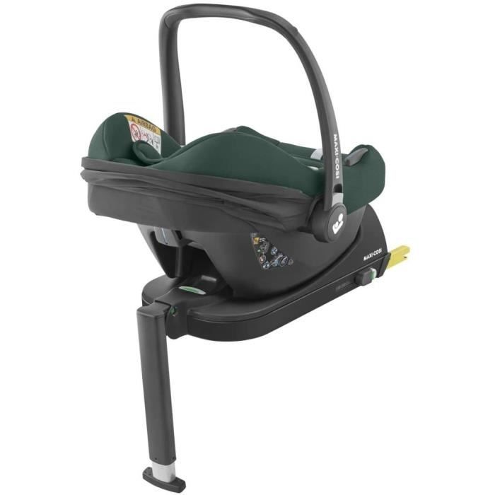 Cosi MAXI COSI Cabriofix i-Size, Groupe 0+, i-Size, avec Réducteur, Isofix, Essential Green