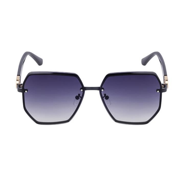 Gafas de sol SHARPHY para mujer, montura grande, estilo moderno, metal, alta calidad, deportivas, para conducir, color negro, estilo clásico y moderno.