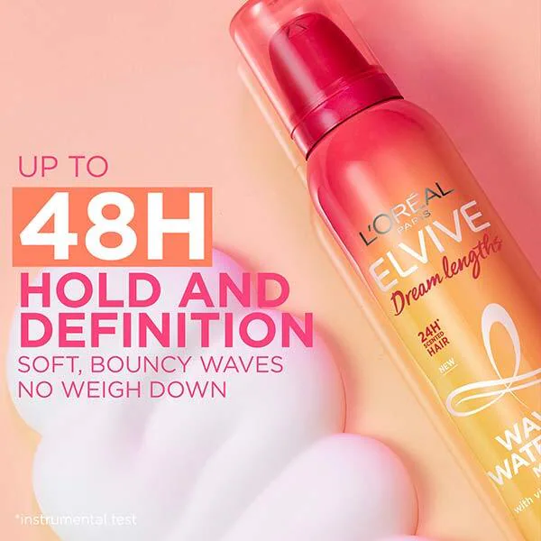 L'Oréal Paris Elvive Dream Lengths Waves hårmousse 200ml