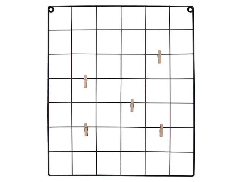 Kratka metalowa na zdjęcia Grid 40x47 cm