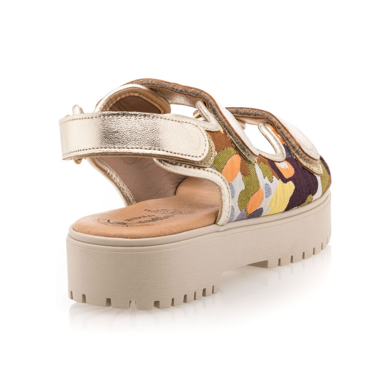 Sandales / nu-pieds Femme Jaune