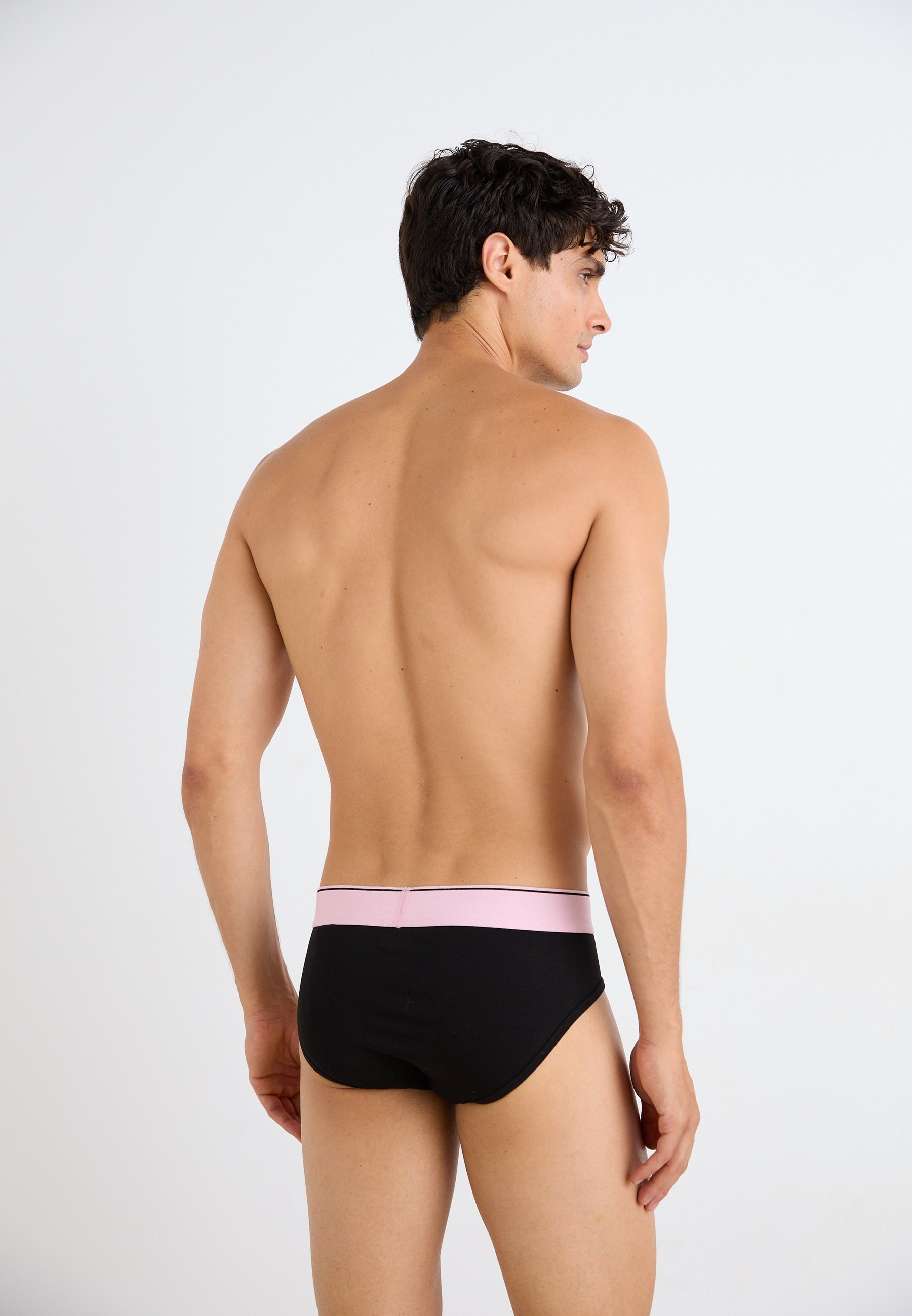 Diesel UMBR-ANDRETHREEPACK - Slips - rose/noir
