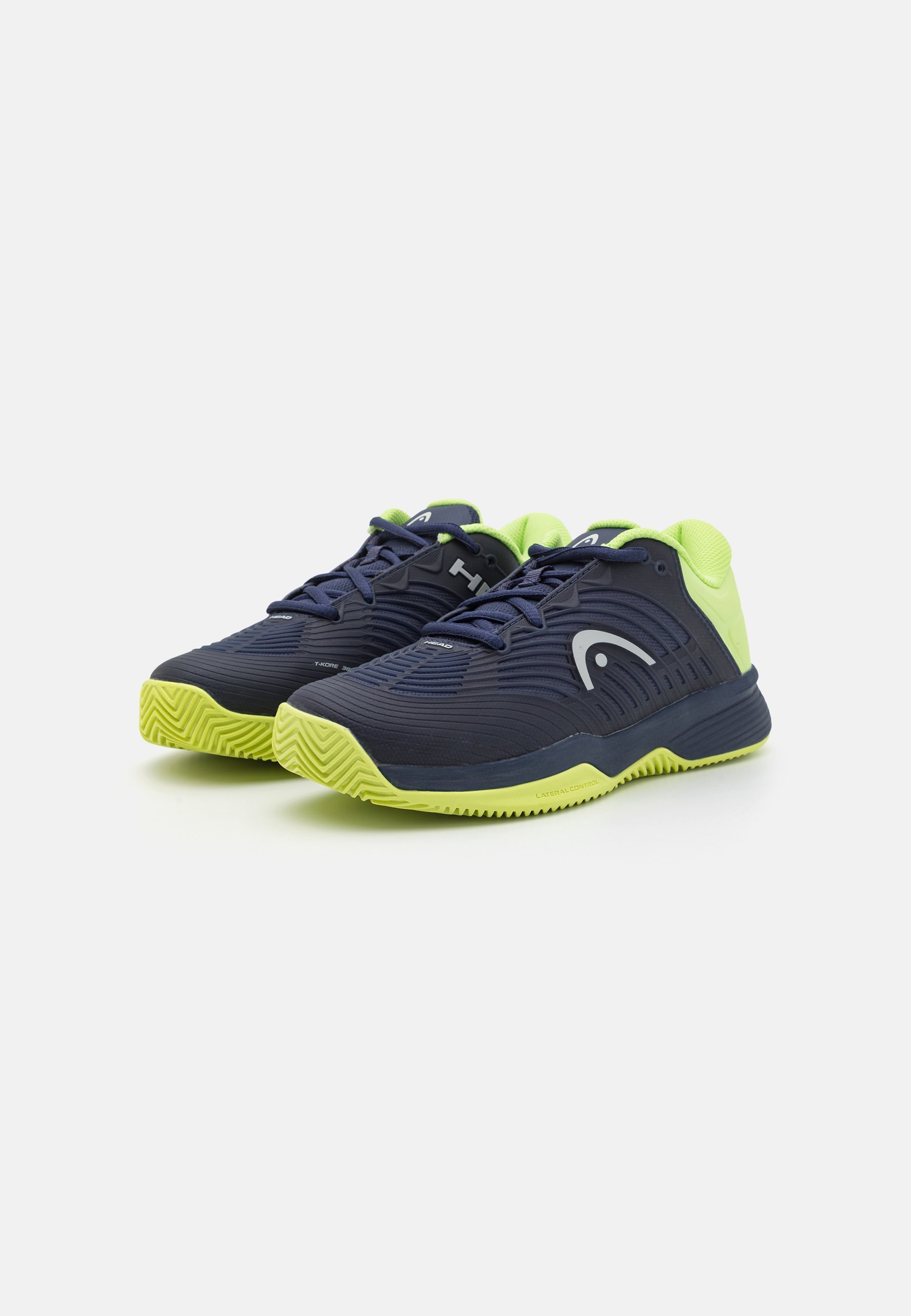 Head REVOLT PRO 4.5 CLAY JUNIOR UNISEX - Multicourt-Tennisschuhe - Marineblau/Limette