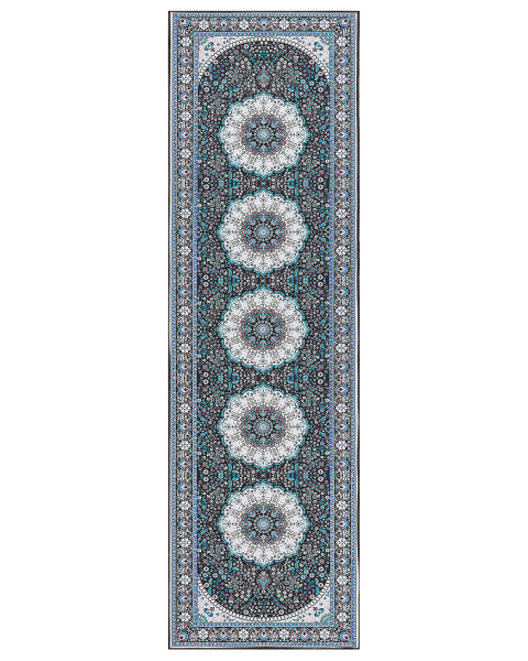 Dywan chodnik 60x200 cm niebieski