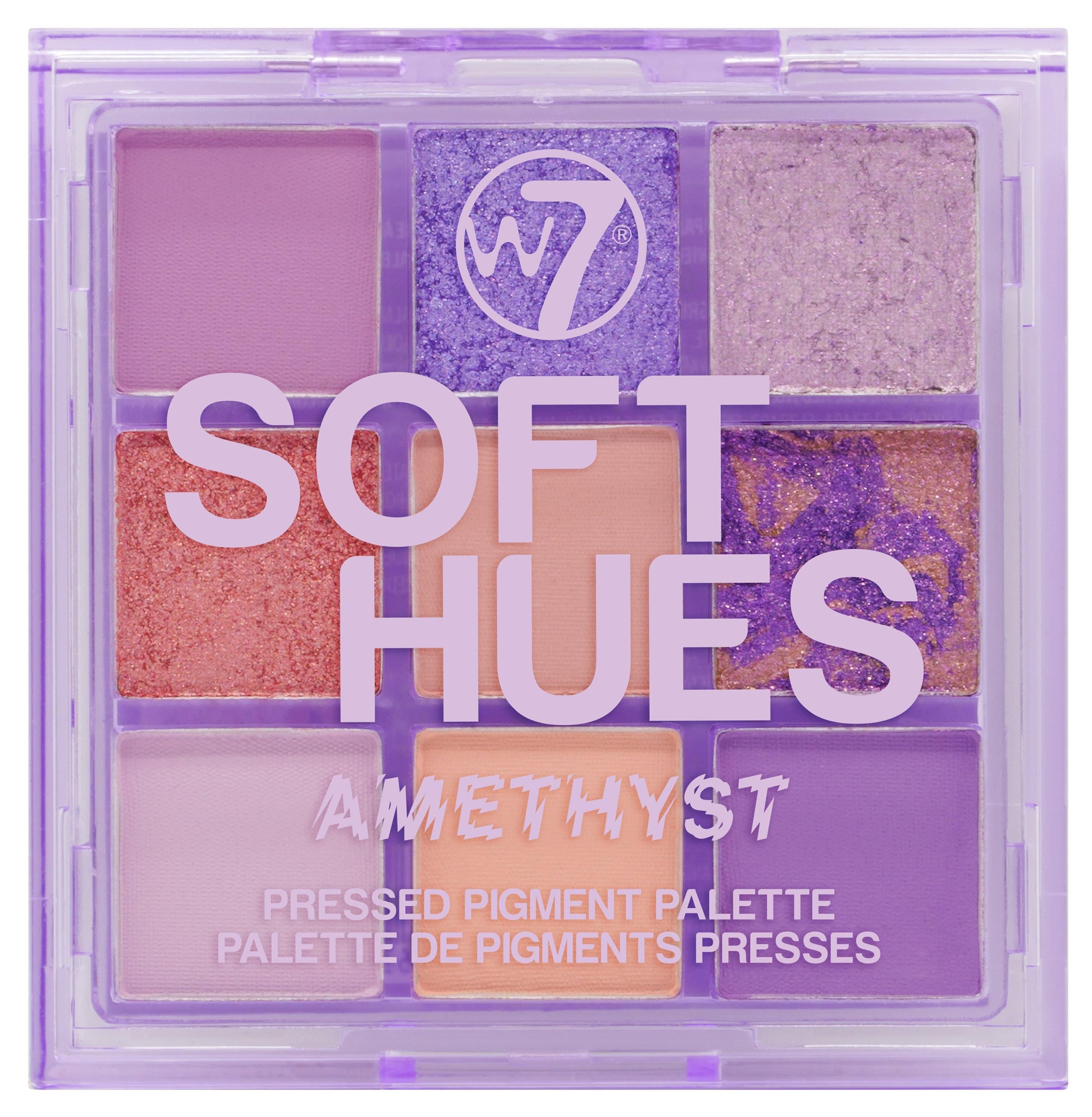 Paleta očných tieňov Soft Hues Amethyst Palety očných tieňov a líčenie