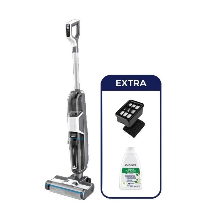 BISSELL Crosswave HF3 Select 3639N - 3-in-1 draadloze stofzuiger - Stil en wendbaar