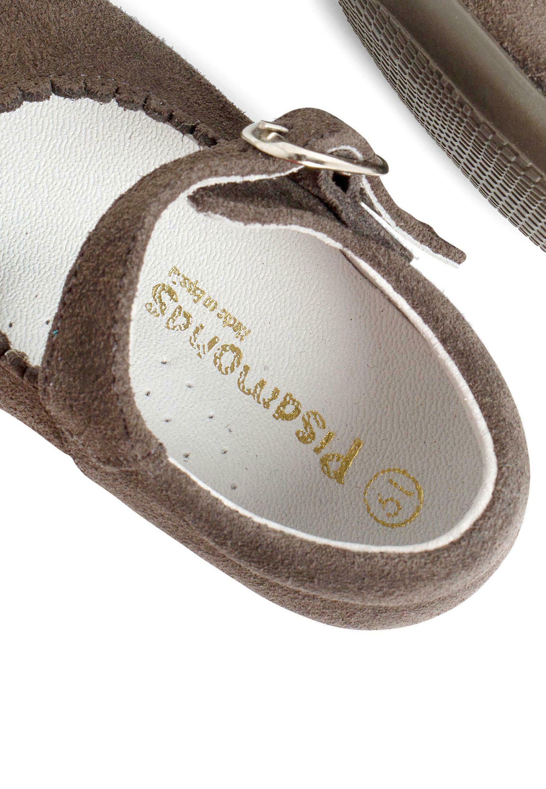 Pisamonas gesp - babyschoenen - grijs