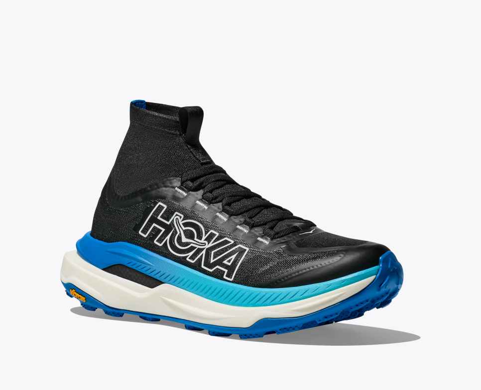 HOKA Tecton X 3 Fekete / Hoka Kék