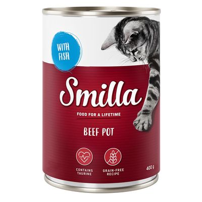 Smilla Mørt Oksekød Sparepakke 24 x 400 g