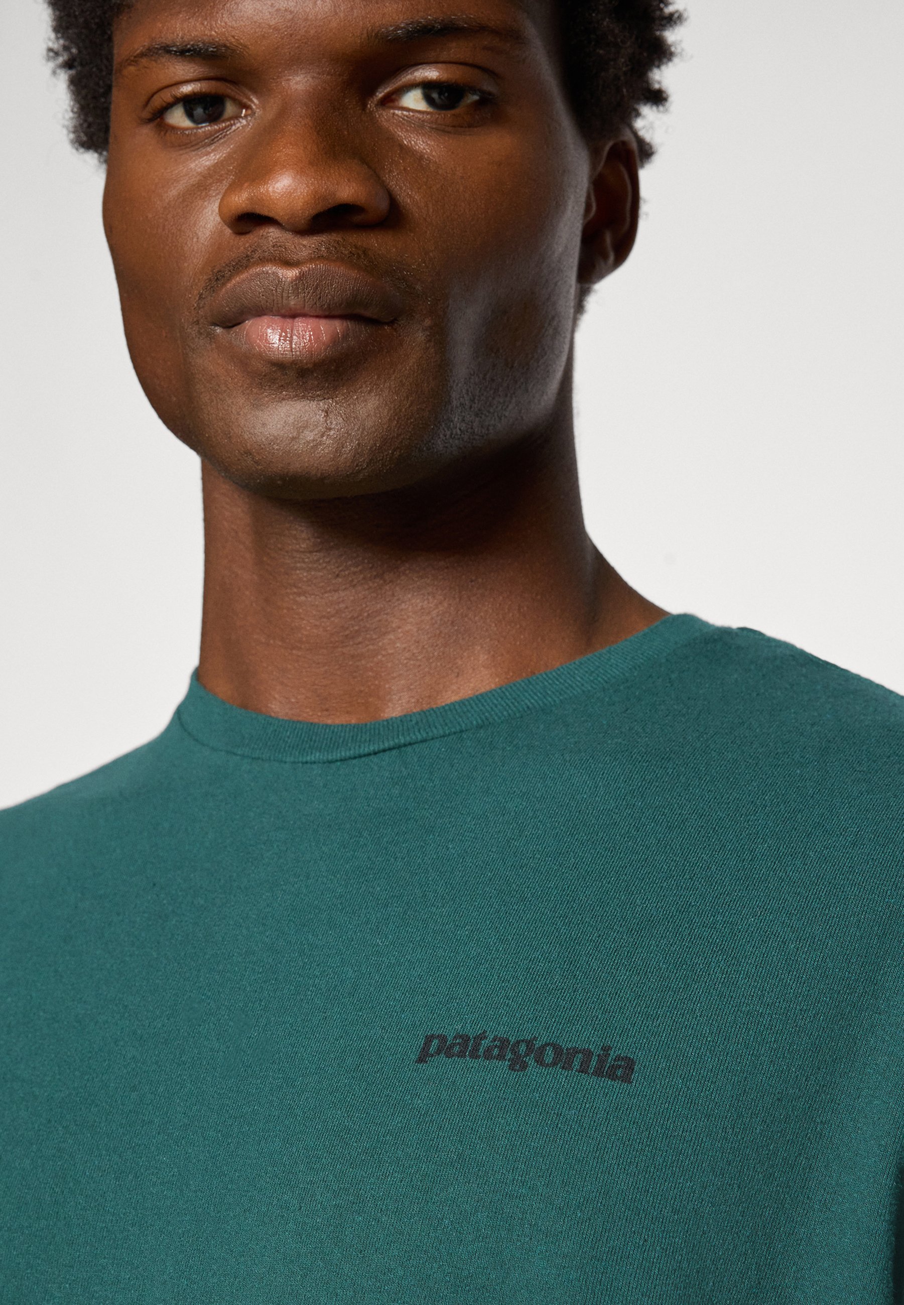 Patagonia LOGO - T-shirt met print - cascadegroen