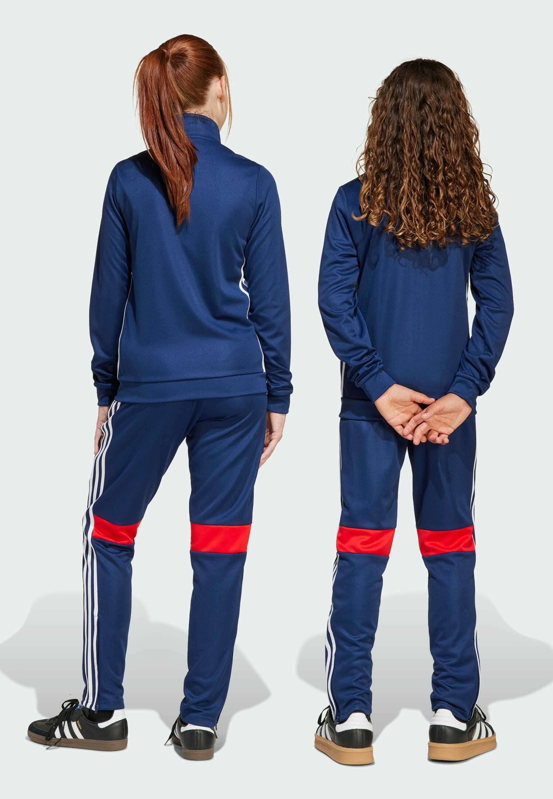 Conjunto adidas Performance TIRO25 Essentials - Agasalho - azul marinho e vermelho