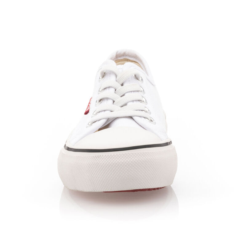 Coșuri / adidași Fille Blanc