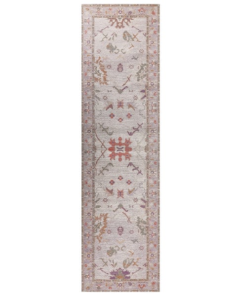 Dywan chodnik do przedpokoju 80x300 cm beżowy