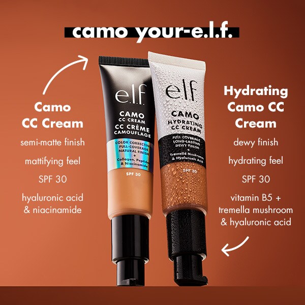 Crema hidratante Camo CC de elf, rica 610 N