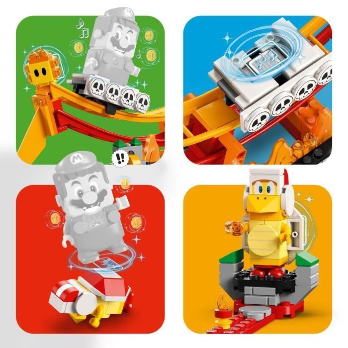 LEGO® Super Mario 71416 Lava Wave Ride uitbreidingsset, met minifiguren
