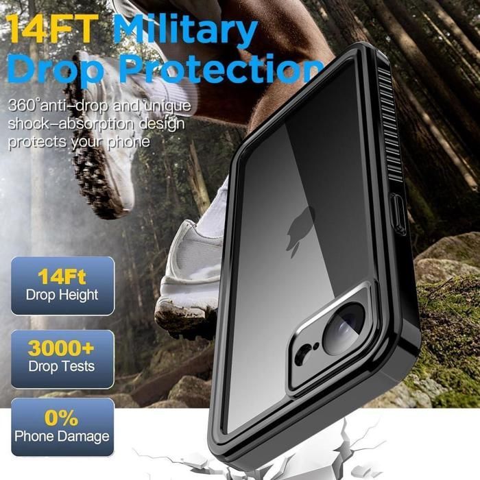 Funda impermeable para iPhone 16e de 6,1
