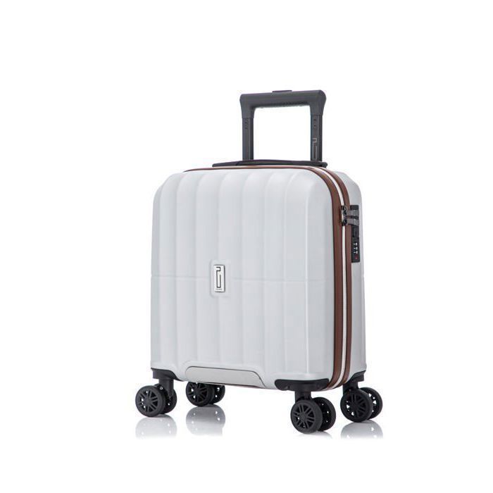 Valise Cabine - CELIMS FRANCE - Modèle 2025 - 45x36x20 cm - Cadenas à combinaison - Argent Sterling