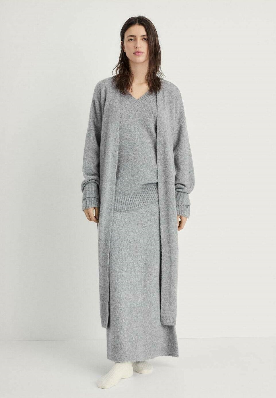 Mango Cardigan - grijs