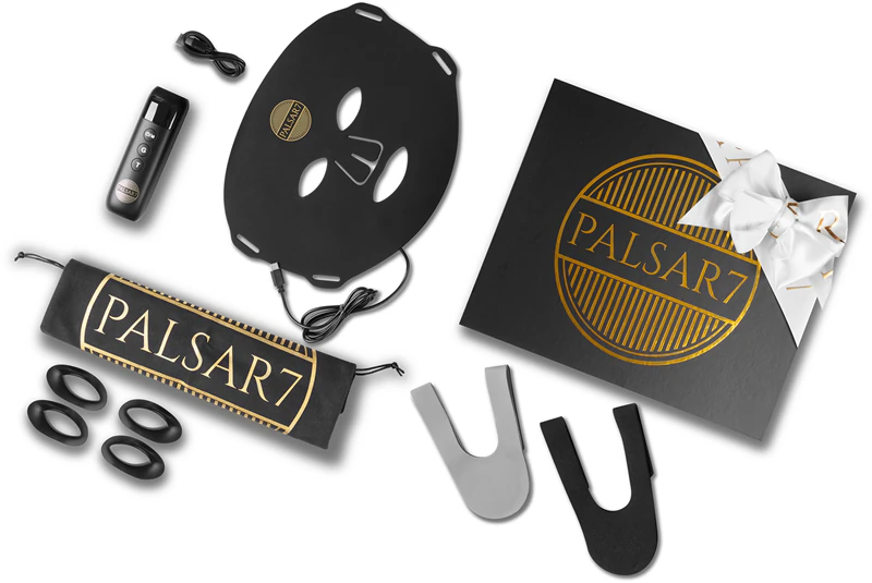 Máscara facial de LED PALSAR7 Photon 8 em 1