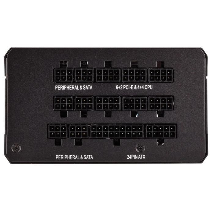 PC power supply - CORSAIR - RM1000x Shift -1000 Watt - ATX 3.1 - PCIe 5.1 - Cybenetics GOLD Certified - Shifted Modular PSU