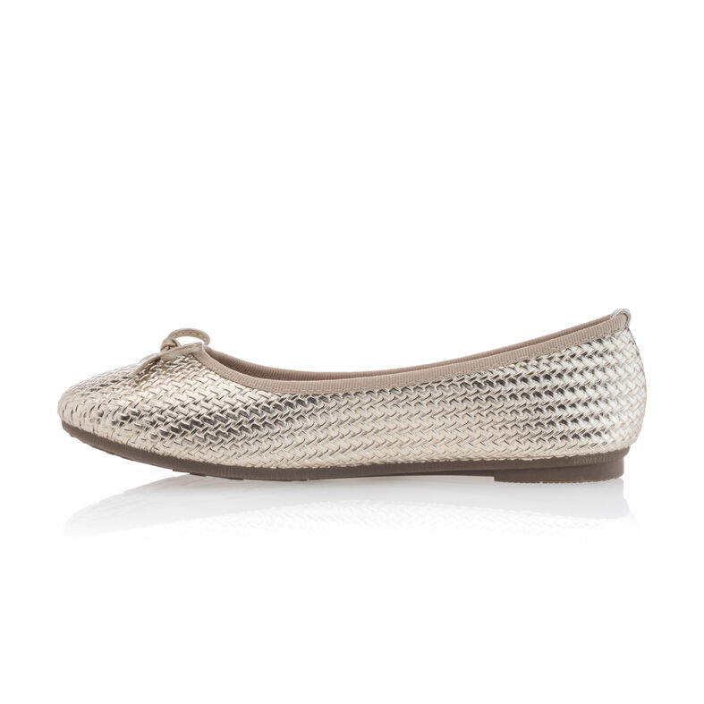 Sapatilhas femininas amarelas estilo bailarina / Mary Janes