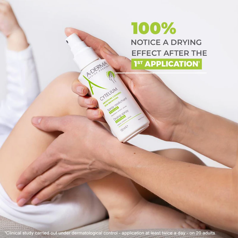 Spray Secante e Calmante A-Derma Cytelium para Pele Irritada