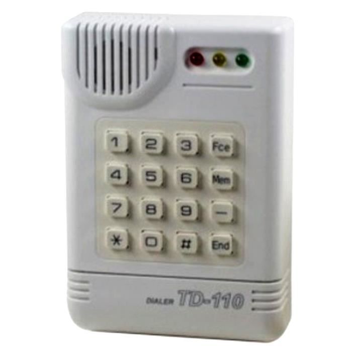 Transmetteur téléphonique - TD110 - Alerte SMS - 4 numéros - Intérieur