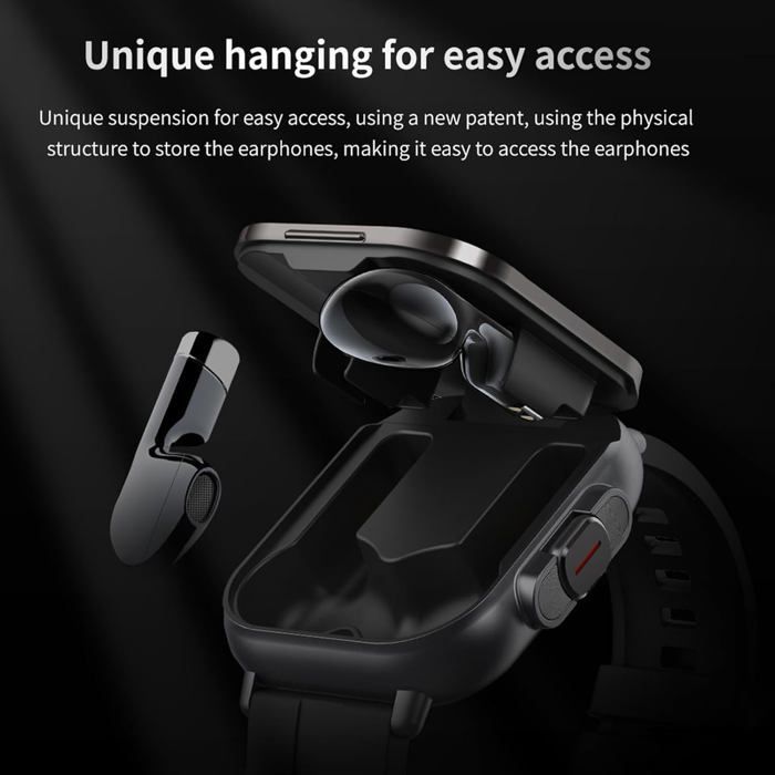 Smartwatch with Built-in Headphones, 2.01