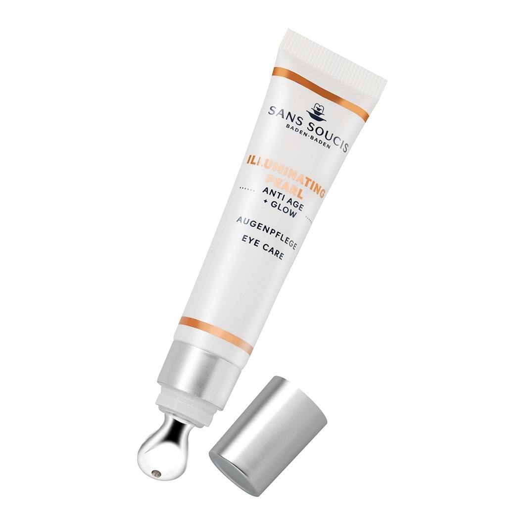 Crema para el contorno de ojos Sans Soucis Iluminadora Perla Antiedad + Luminosidad - 15 ml