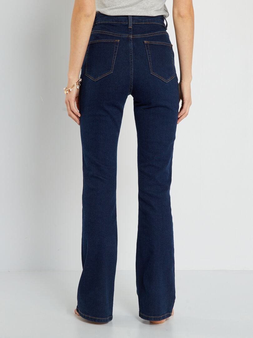 Pantalones vaqueros acampanados - Talla L32 - Azul