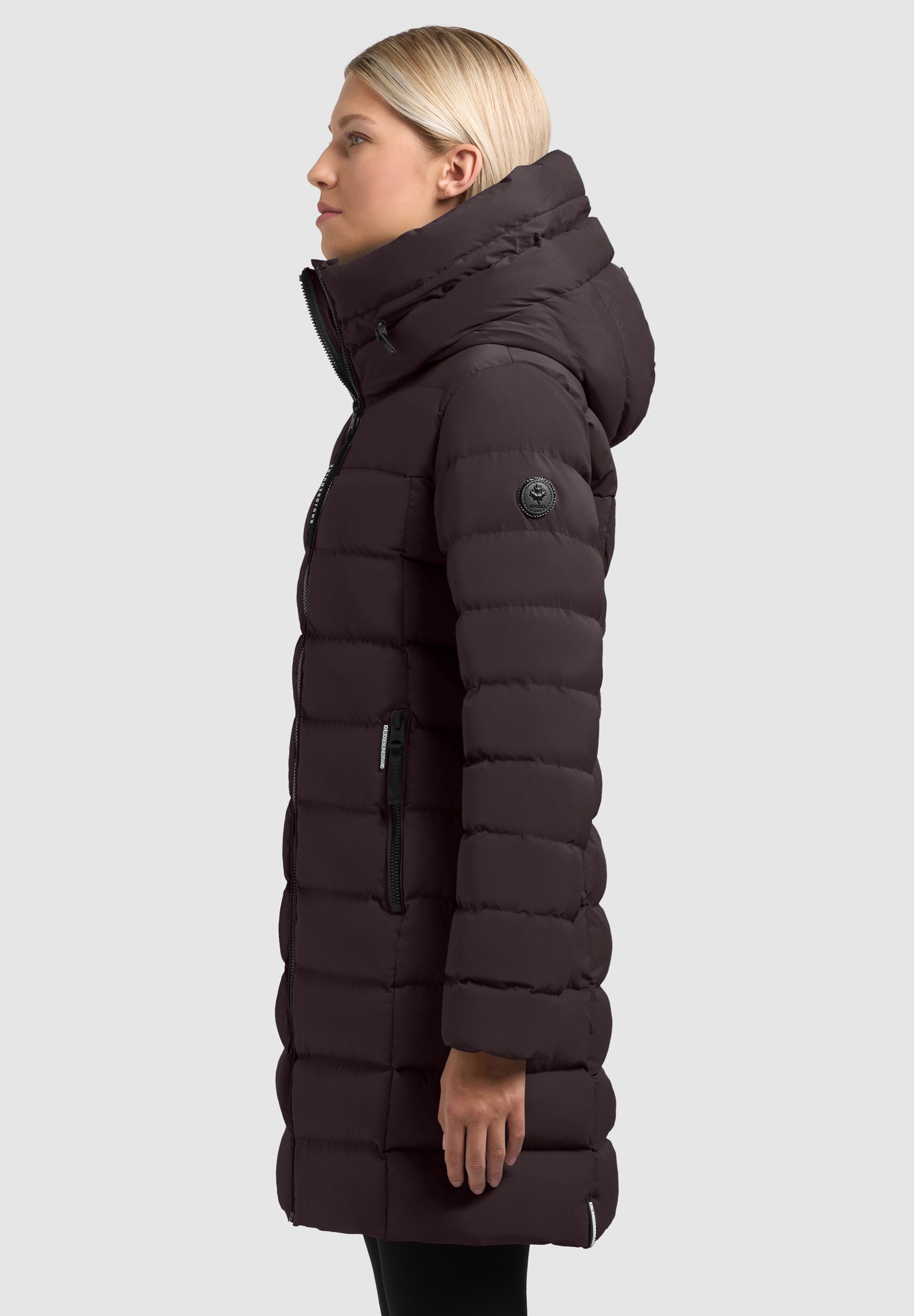 khujo NEKAR - Veste d'hiver - moody plum