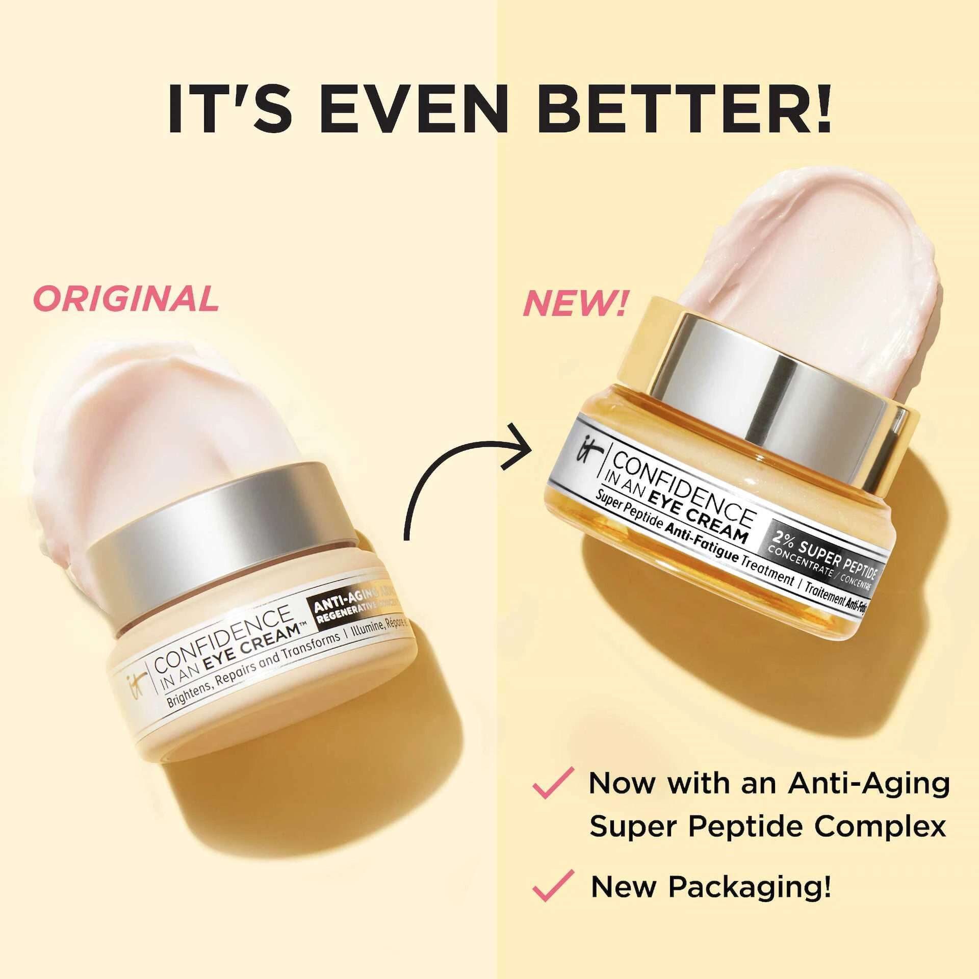 Bizalom a szemkörnyékápoló krémben 15 ml - IT Cosmetics