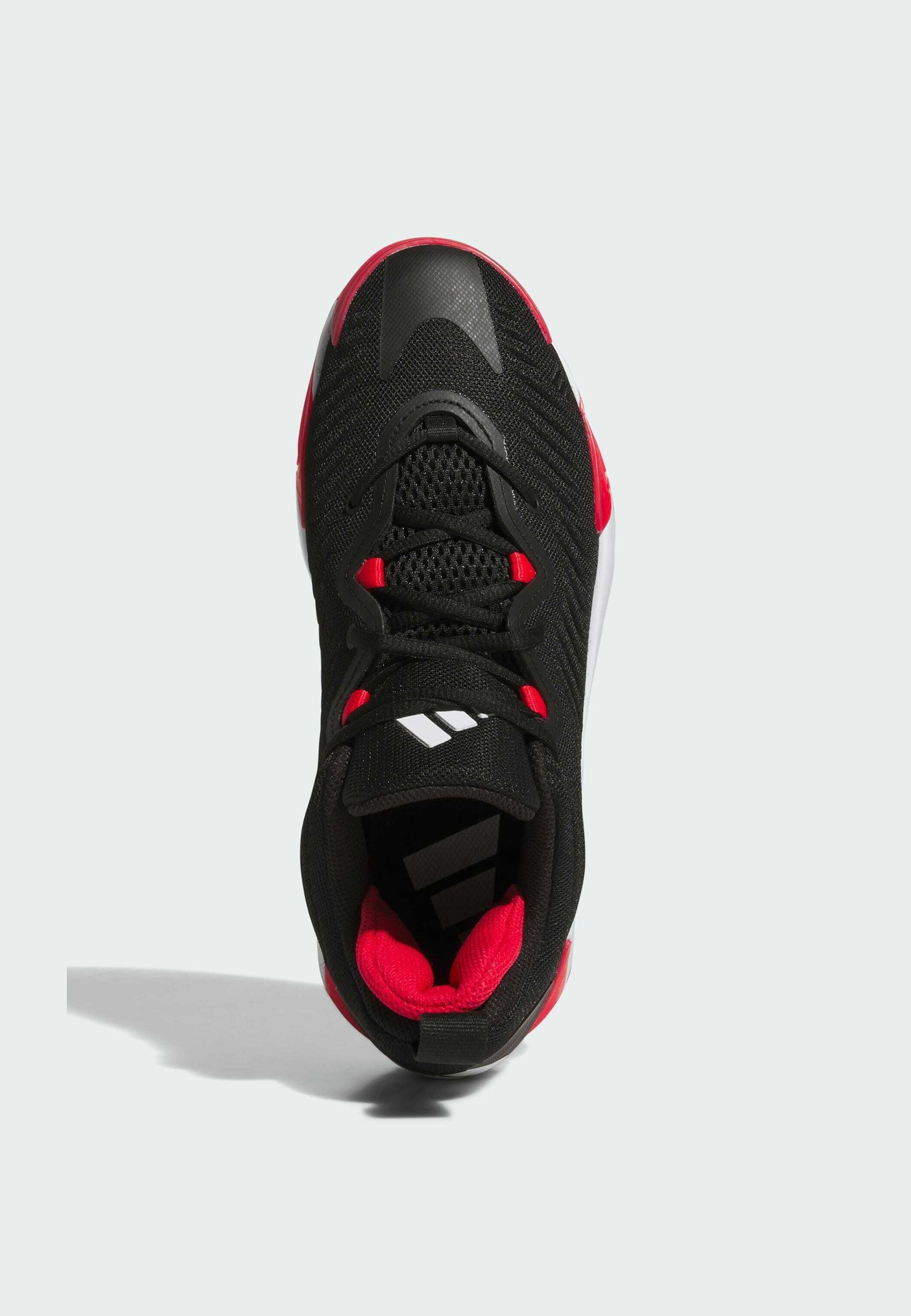 adidas Performance INITIATION - Basketbalschoenen - core black cloud white pure ruby