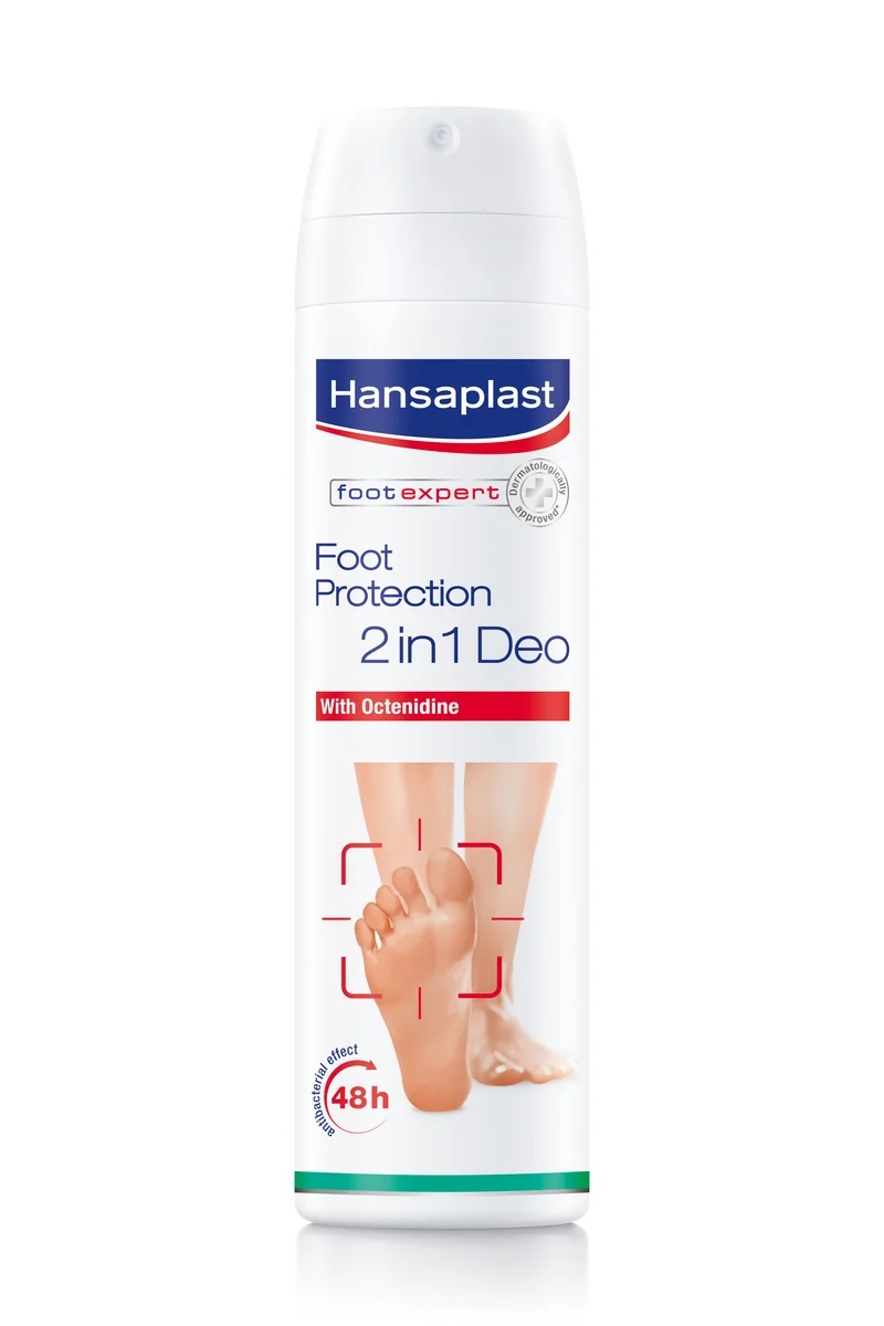HANSAPLAST Desodorante Hansaplast contra el pie de atleta 150 ml 2 en 1