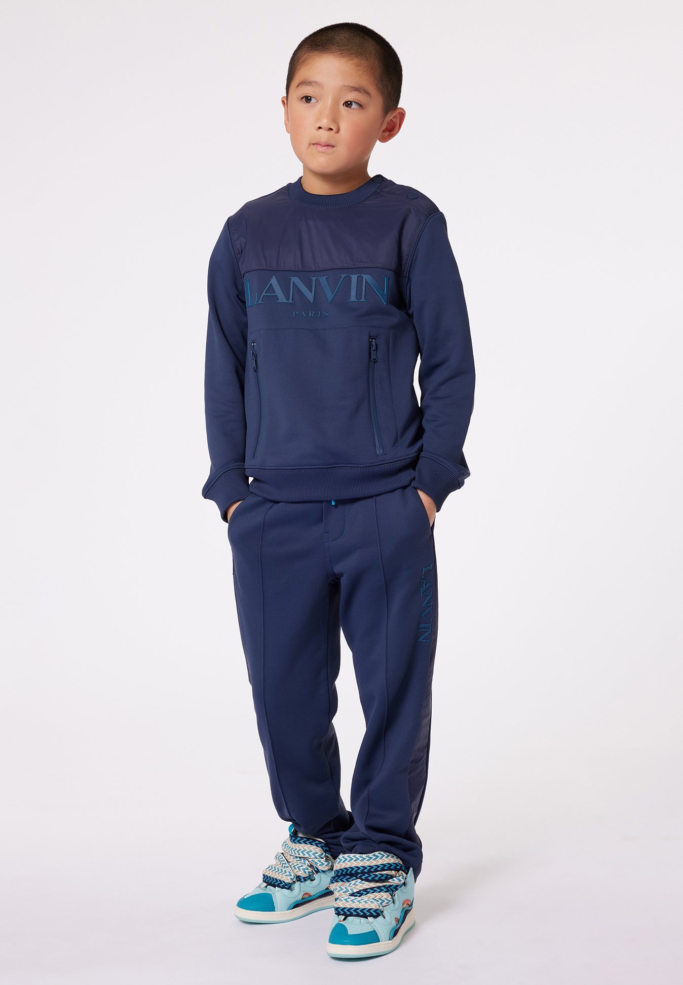LANVIN Sweatshirt - marineblauw