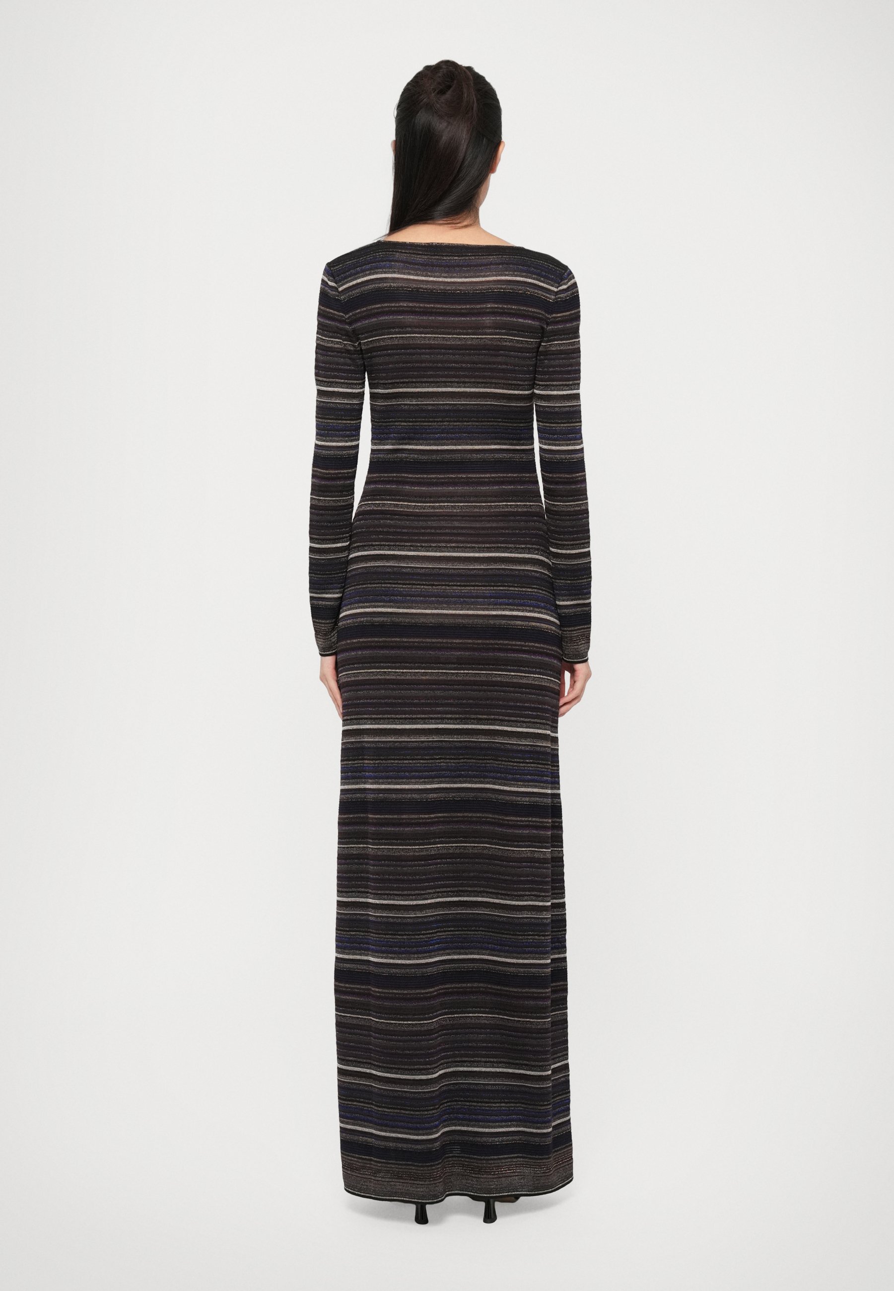 Robe longue Missoni - Robe-salopette - marron/violet