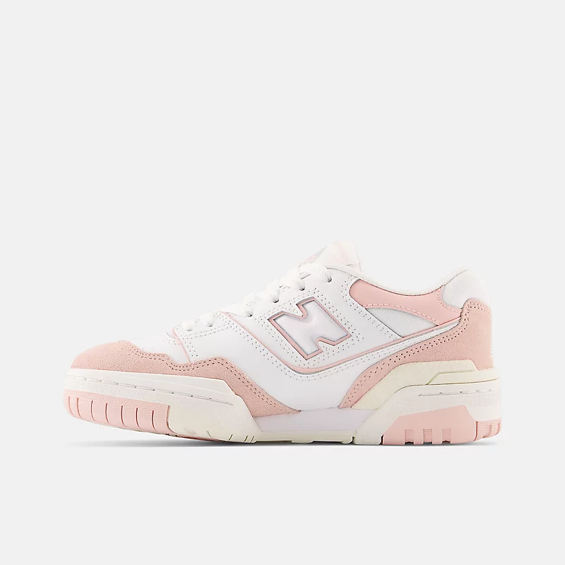 Bebê 550 - branco com névoa rosa