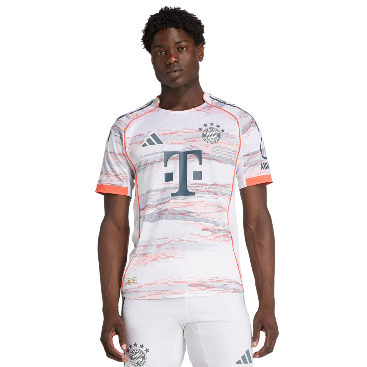 adidas FC Bayern 25/26 Autentisk Udebanetrøje