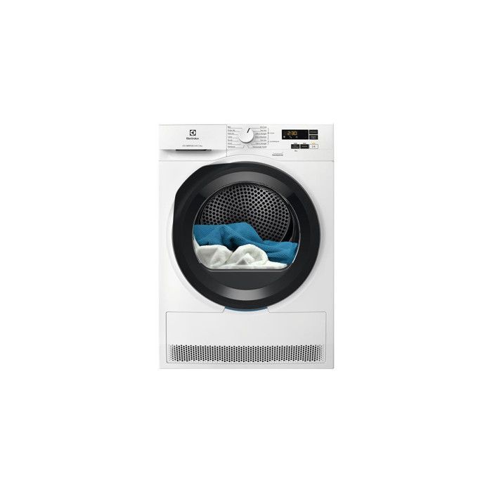 Sèche-linge - ELECTROLUX - EW6HI5118SA - 8 kg - Pompe à chaleur - Anti-froissage