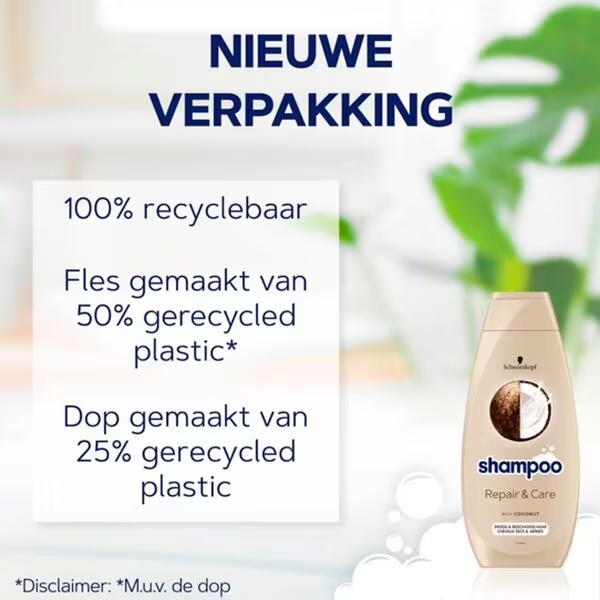 Schwarzkopf Repair & Care šampón<br>400ml