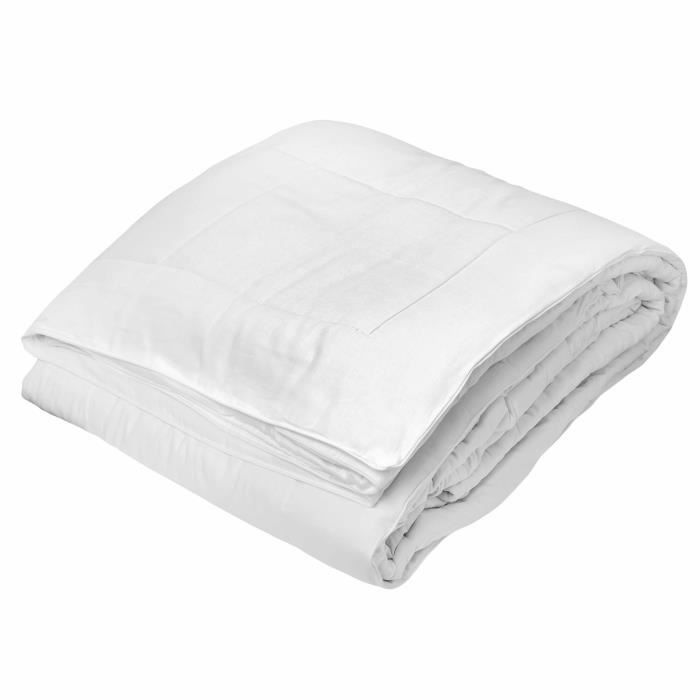 Duvet - GOLDEN FLEECE - Silkydor - 220x240cm - Cotton and mulberry silk - Medium warmth