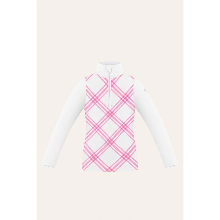 White Pepper Technical Underwear Baselayer Shirt 1940 Cross Orchid Pink Girl's